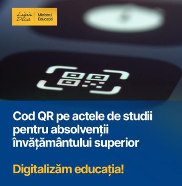 Ligia Deca: Din acest an, în învățământul superior, diploma de doctor va conține un cod QR