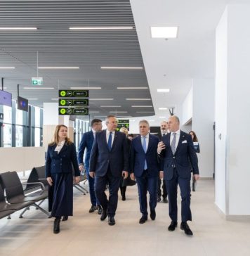 Nicolae Ciucă: Am fost prezent astăzi la noul terminal T4 al Aeroportului Iași, construit într-un timp foarte scurt, care va avea o capacitate de 3,5 milioane de călători/an