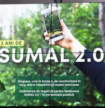 Ministrul Mediului: Lansăm în consultare publică versiunea 3.0 a SUMAL, program unic în Europa care monitorizează în timp real trasabilitatea masei lemnoase pe teritoriul României