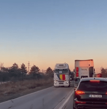 O delegaţie a transportatorilor care au protestat miercuri a fost primită la Palatul Victoria