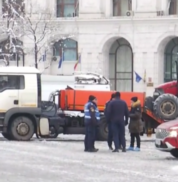 Nu a venit nimeni la protestul pentru fermieri și transportatori din București