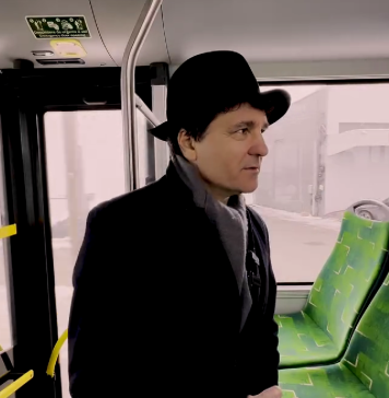 VIDEO/ Troleibuzele Solaris au ieşit astăzi în probe. N.Dan: ”Au 20 de km autonomie, ceea ce ne permite să facem și alte trasee”