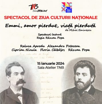 Evenimente la TNB pe toată durata Zilei Culturii Naţionale