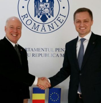 Întâlnire oficială, la sediul DRRM, între ES ambasadorul Statelor Unite ale Americii la Chișinău, Kent D. Logsdon și secretarul de stat Adrian Dupu