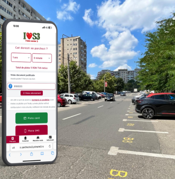 Cum se plăteşte parcarea în Sectorul 3. Șoferii au la dispoziție și aplicația parchezins3.primarie3.ro