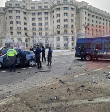 NEWS ALERT Accident grav în fața Palatului Parlamentului. Cinci oameni au fost răniți