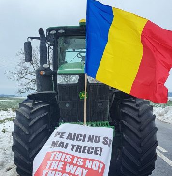 Continuă protestele transportatorilor şi fermierilor. Sunt cozi la Afumaţi şi Vama Siret