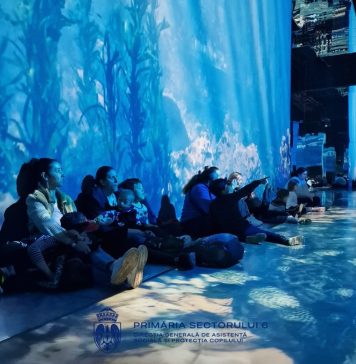 Copiii cu dizabilități din Sectorul 6, într-o vizită terapeutică la Muzeul MINA