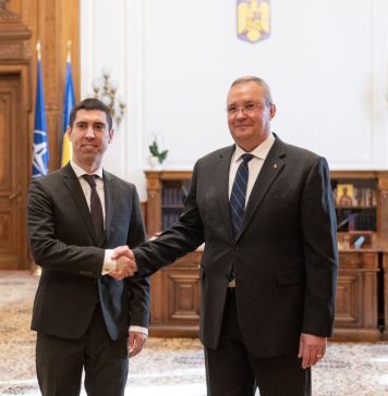 Nicolae Ciucă: M-am bucurat să îl primesc astăzi la București pe ministrul Afacerilor Externe al Republicii Moldova, Mihai Popșoi