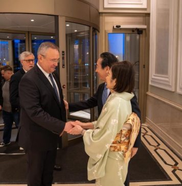 Nicolae Ciucă: Am avut onoarea să particip la ceremonia prilejuită de ziua de naștere a Majestății Sale Naruhito, care coincide cu Ziua Națională a Japoniei