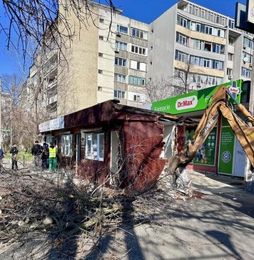 Cunoscutul chioșc de la “Prunaru”, situat în cartierul Giulești, a fost demolat