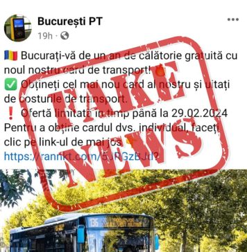 FAKE NEWS în numele STB și Metrorex! Pe net circulă un mesaj fals referitor la un card pentru călătorii gratuite