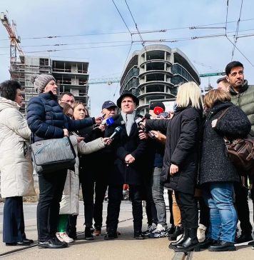 Încep lucrările de modernizare a liniei 5 de tramvai, tronsonul Pod Băneasa şi Şoseaua Ştefan cel Mare. Nicușor Dan: ”Nu o să mai existe linii de tramvai nemodernizate”