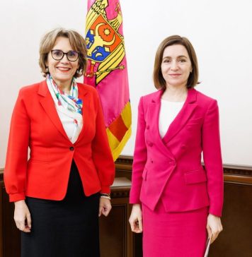 Nicoleta Pauliuc (PNL): M-am bucurat să o revăd pe Preşedinta Republicii Moldova, doamna Maia Sandu, în cadrul vizitei oficiale de la Chişinău