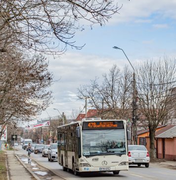 Linia 478, deviată pe Strada Stelelor, din cauza unor lucrări la rețeaua de apă și canalizare