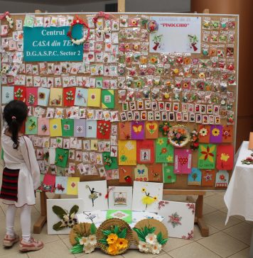 Expoziție de mărțișoare realizate de copii, la Primăria Sectorului 2