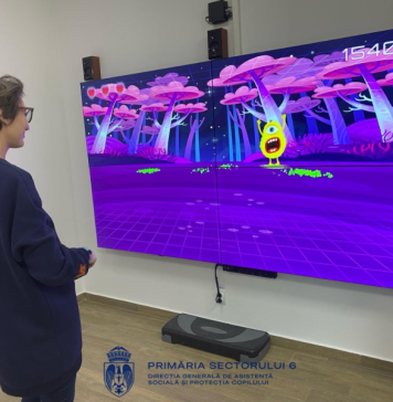 Panouri terapeutice cu sunete și culori atractive, la dispoziția adulților cu dizabilități din Sectorul 6