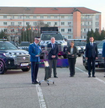 Zeci de mașini noi au intrat in dotarea Jandarmeriei Române