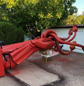 Costin Ionita’s Hydra, first sculpture auctioned this year at Artmark