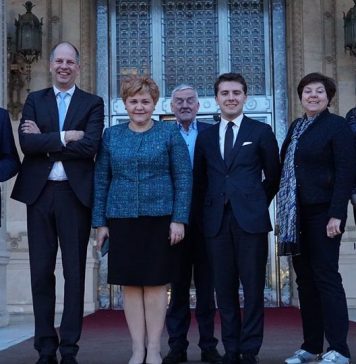 Oana Marciana Ozmen (PNL) a primit vizita membrilor delegației CDA din Olanda, prezenți la Congresul PPE, organizat la București