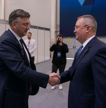 Nicolae Ciucă: În marja congresului PPE, am avut o întâlnire cu premierul Croației, Andrej Plenković, pe care l-am felicitat pentru succesul admiterii țării sale în Spațiul Schengen