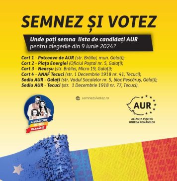 Lilian Scripnic (AUR): Strângem 1 milion de semnături pentru susținerea candidaților AUR la alegerile europarlamentare!