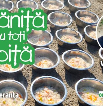 Virgil Ianțu gătește pentru câinii Adăpostului Speranța în acest weekend