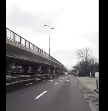 CNAIR: Punct de întoarcere realizat pe sub pasajul rutier de pe DN 1, la Aeroport Otopeni