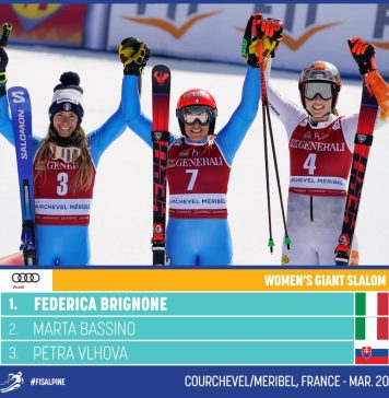 Schi alpin: Cupa Mondială – A patra victorie a sezonului pentru Federica Brignone