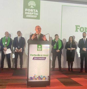 VIDEO Antonel Tănase votat preşedinte al filialei București a Forța Dreptei: Ne propunem ca în București să ne clasăm pe locul 1 ca Alianța Dreapta Unită