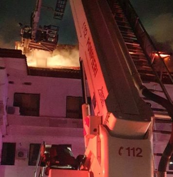 Incendiu puternic la Judecătoria Cornetu din judeţul Ilfov, în această dimineaţă