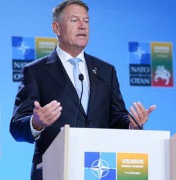 Klaus Iohannis: Am decis să intru în competiție pentru funcția de Secretar General al NATO.