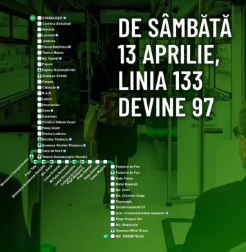 Nicuşor Dan: Continuăm optimizarea transportului în comun. Din 13 aprilie comasăm liniile 97 cu 133