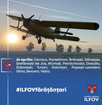Campania „Ilfov fără țânțari” continuă și azi în 15 localități, prin combaterea larvelor de pe suprafața lacurilor