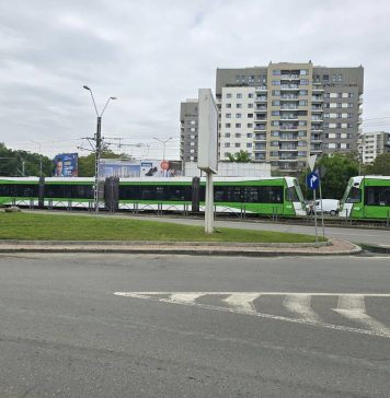 Tramvai 41, deraiat la capătul de linie Ghencea. A fost formată o linia navetă, anunță STB