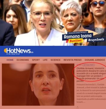 Ioana Ramona Bruynseels: Clotilde Armand ar trebui să își retragă candidatura!