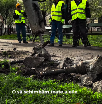 Nicuşor Dan: Astăzi am început reabilitarea aleilor din Parcul Cişmigiu / VIDEO