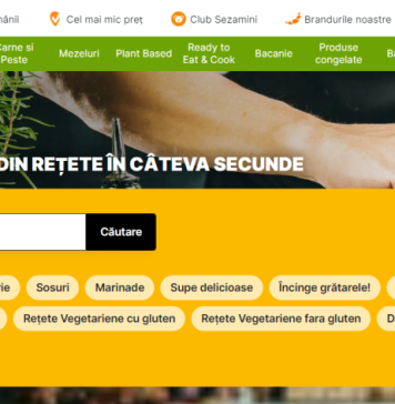 Sezamo lansează platforma Sezamo Chef, cu peste 100 de rețete. Toate ingredientele pot fi achiziționate cu un singur click