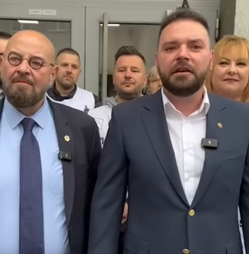VIDEO – Vlad Popescu Piedone: Mi-am depus astăzi candidatura la Primăria Sectorului 5, într-o zi ploioasă, cu speranța că proiectele începute vor continua