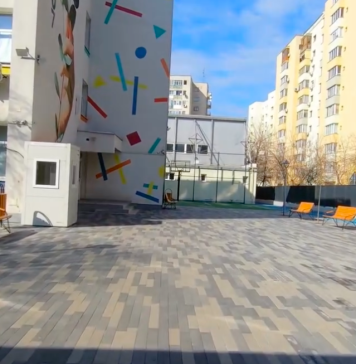 Curtea şcolii Gimnaziale nr. 307 din Sectorul 2 a fost reamenajată