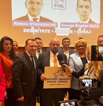 Cristian Popescu Piedone, președintele PUSL, la lansarea candidatului Romeo Stavarache pentru Primăria Bacău: Și el, la fel și eu, am fost învinși de sistemul putred. Dar ne-am ridicat și ne vom ridica deasupra biruitorilor falși