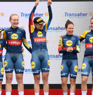 Ciclism feminin: Lidl Trek castigatoare in prima etapă a Turului Spaniei, un contratimp pe echipe