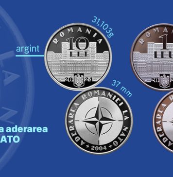 Two collector coins released in celebration of 20th anniversary of Romania’s NATO accession
