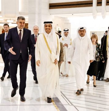 Ciolacu, în Emiratele Arabe Unite