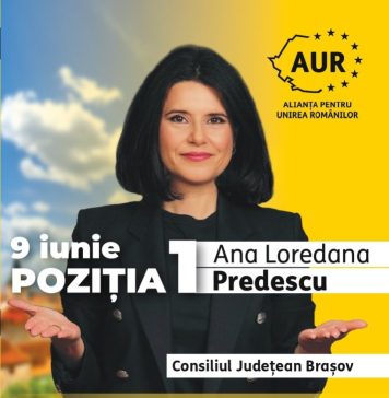 Ana Loredana Predescu și-a lansat programul electoral pentru Consiliul Județean Brașov