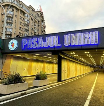 VIDEO/ Pasajul rutier Unirii a fost spălat și igienizat complet