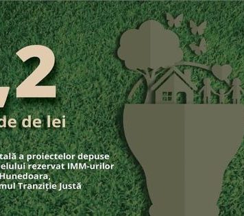 Natalia Intotero: În cadrul apelului rezervat IMM-urilor din Județul Hunedoara, prin Programul Tranziție Justă, au fost depuse proiecte în valoare de aproape 2,2 miliarde de lei