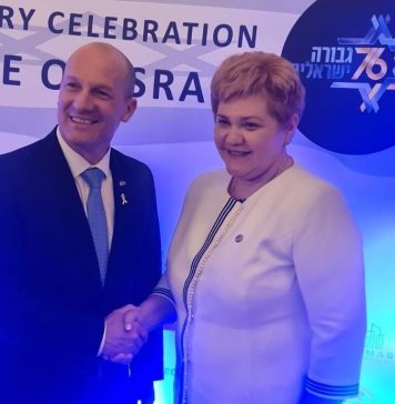 Oana Marciana Ozmen (PNL): În continuare, suntem determinați să întărim relațiile dintre România și Statul Israel. Împreună, contruim un viitor mai sigur pentru cetățenii ambelor state!