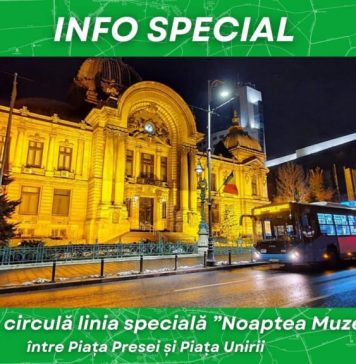 În acest weekend, STB înființează linia specială ”Noaptea Muzeelor”