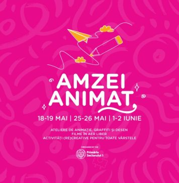 1 Iunie în Piaţa Amzei. Proiecţii de film, ateliere de film de animaţie şi multe activităţi creative